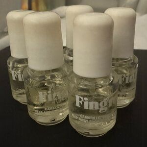 Fing’rs Mini Clear Nail Polish – Lot of 5